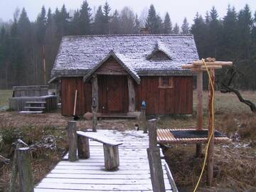 Фото номера Дом для отпуска Дома для отпуска Dom z Sauną - Ługiele г. Dzierwiany 25